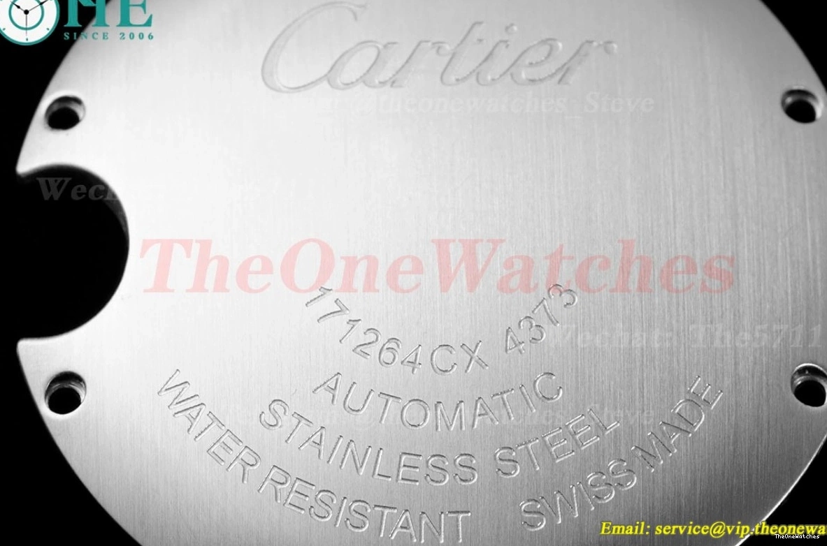 SS De SS Bleu NH05 Cartier AF Dial 33mm Light Ballon Blue 1211